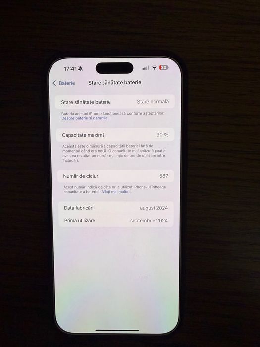 Iphone 16 pro max 256 gb