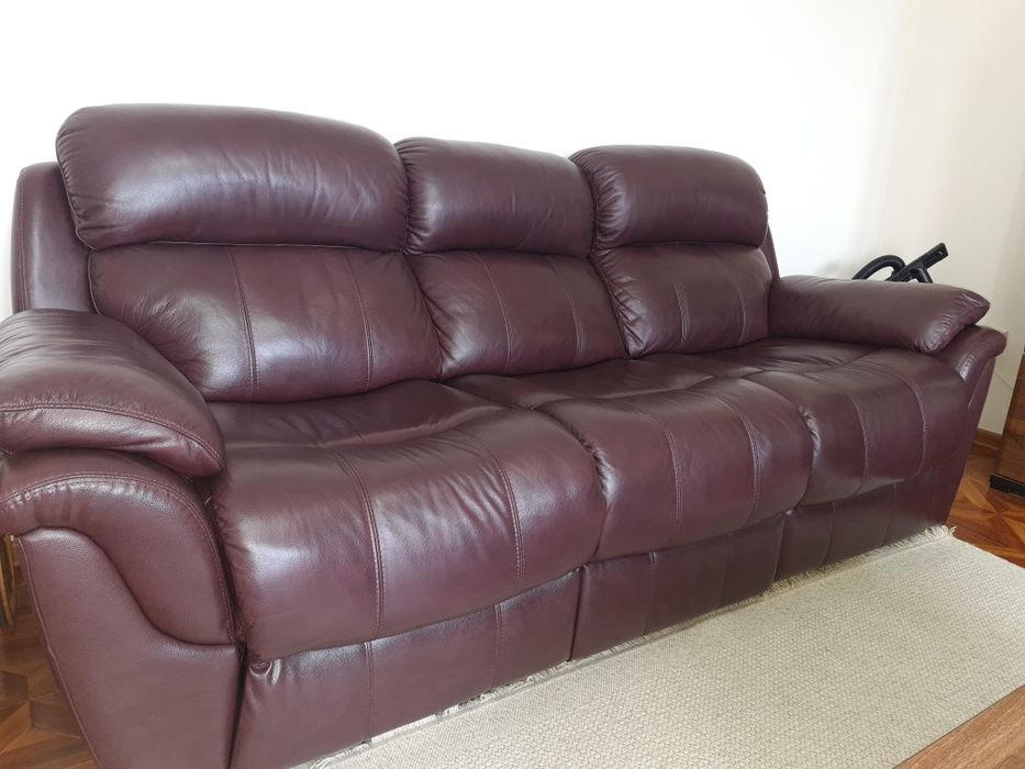 Canapea piele naturala