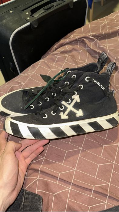 Off White Vulcanized mid marimea 43