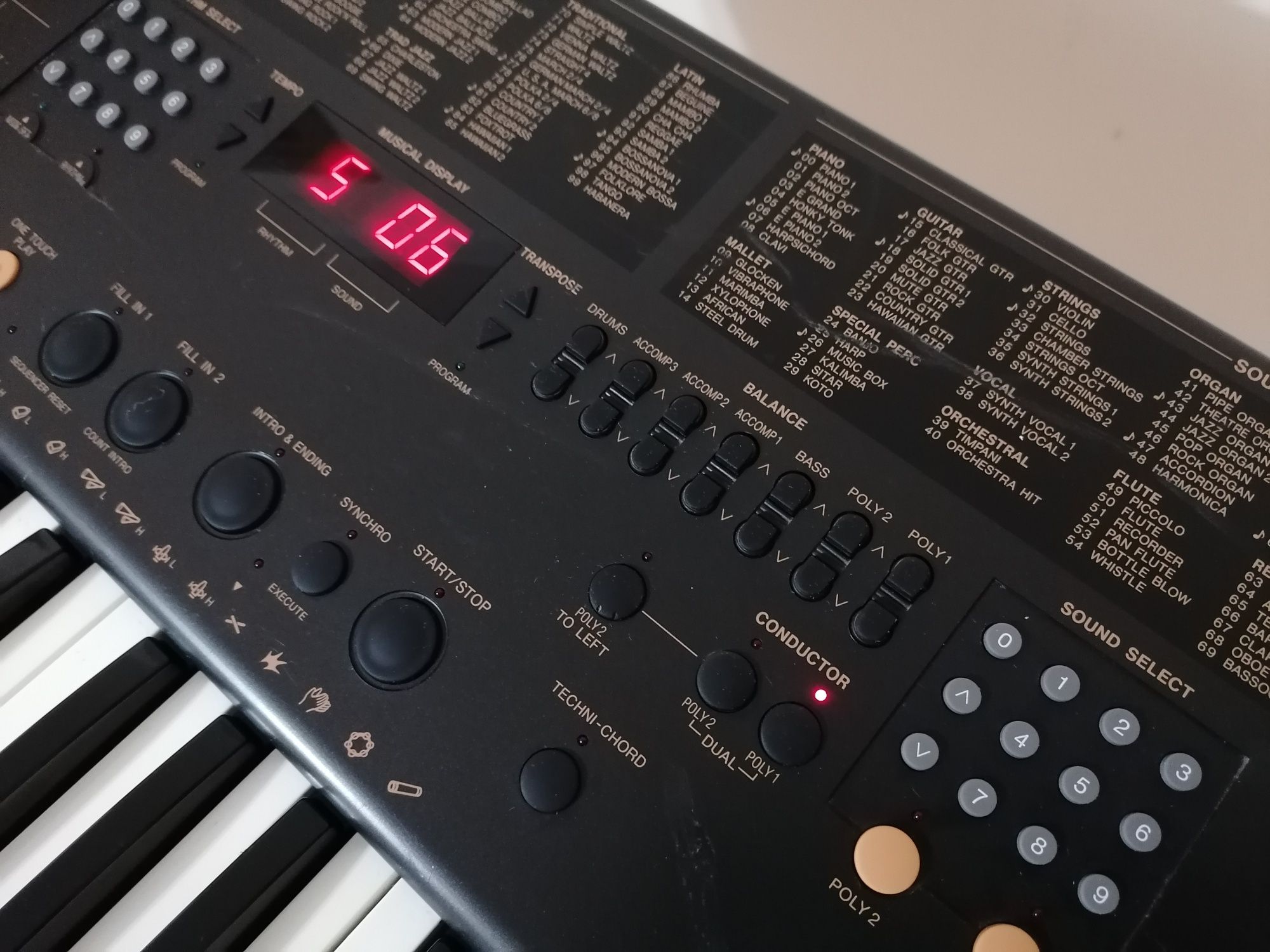 TECHNICS sx-K550  sintetizator profesional keyboard orga pian