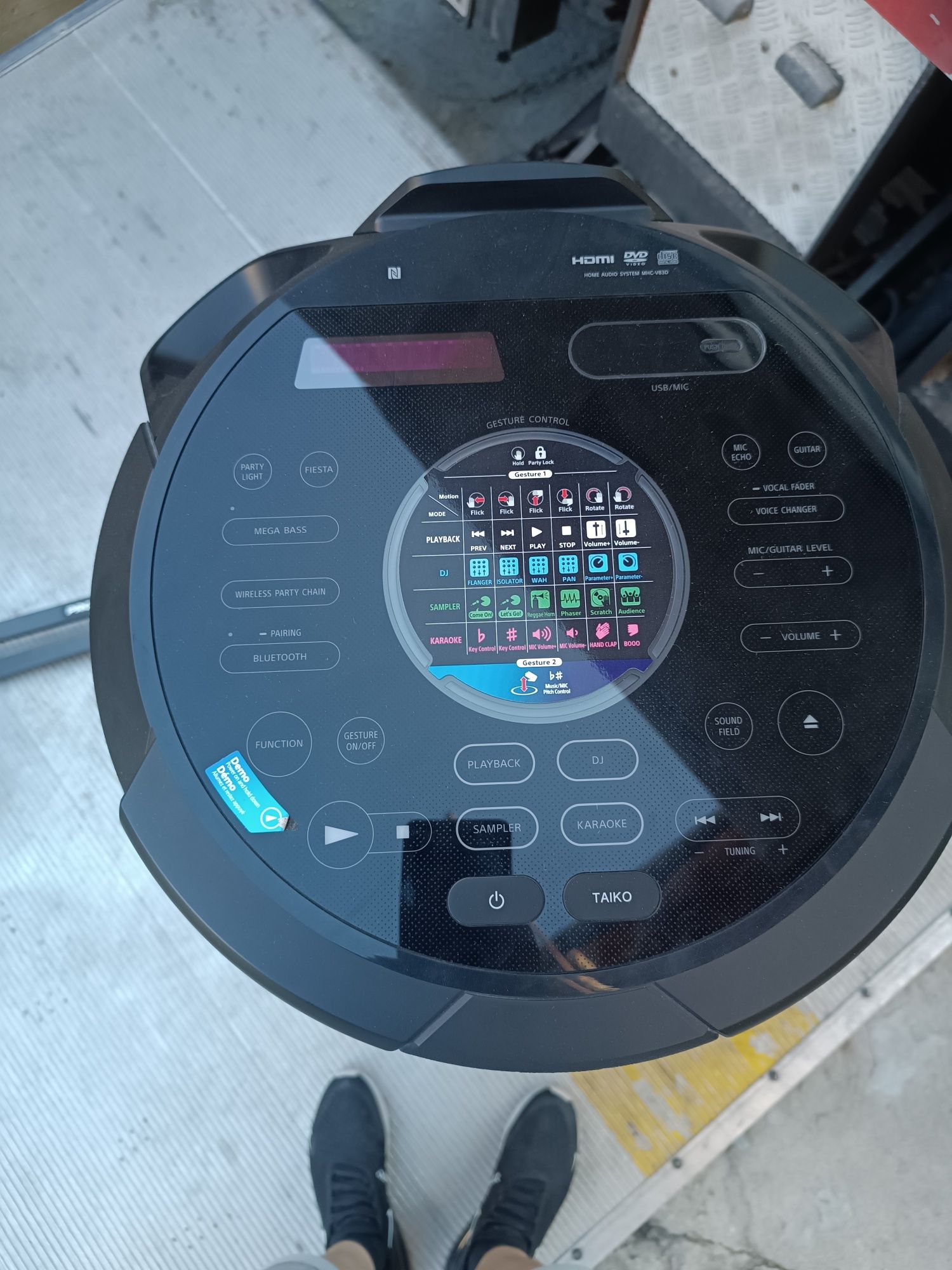 Запазена до 27ми Парти тонколонаSony MHC V83D