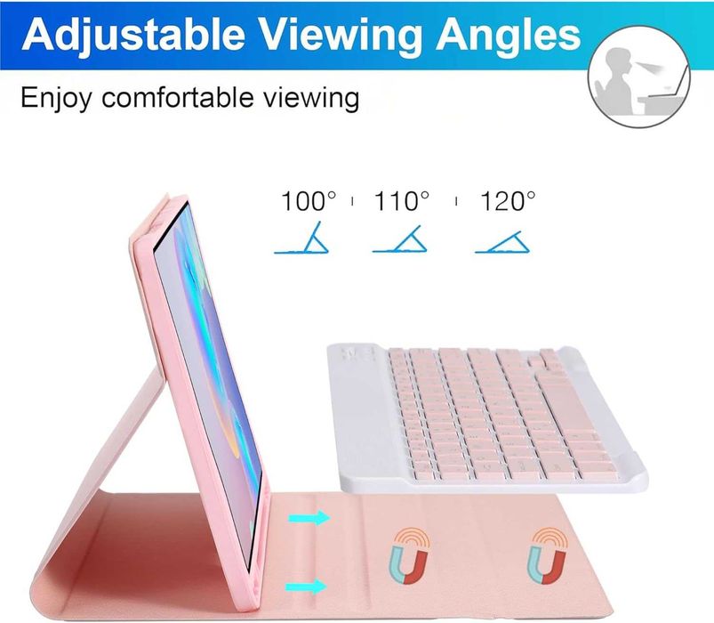 Husa cu tastatura QWERTZ pentru iPad Air 13 - 2024