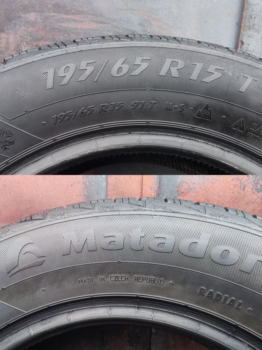 4бр. зимни гуми 175/65/14 Semperit 
dot22