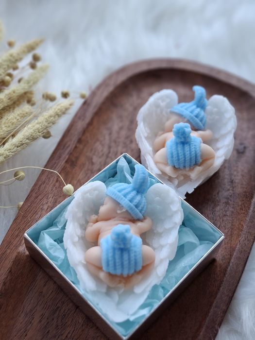 Mărturii de botez și de nuntă din săpun parfumat-handmade