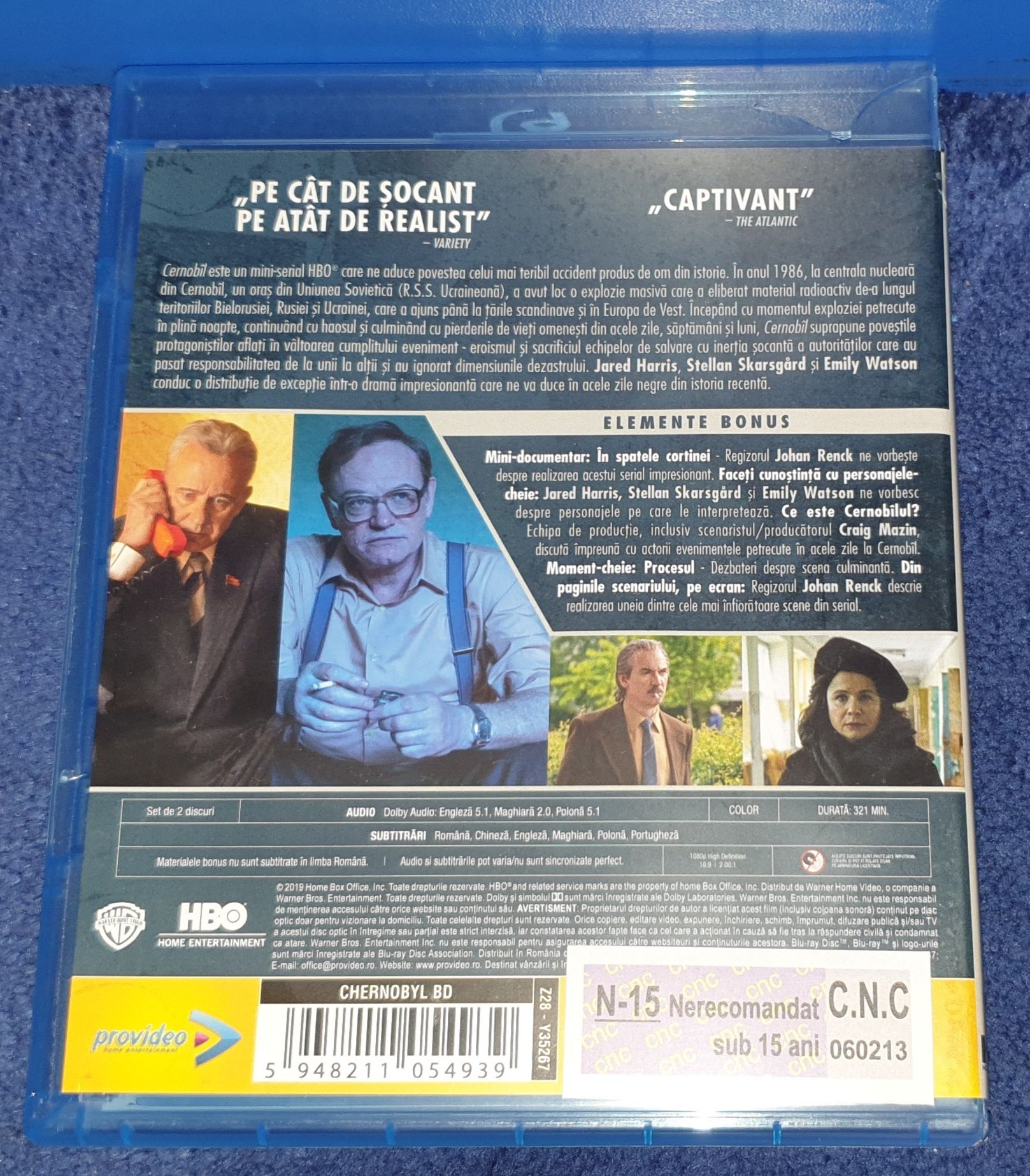 Carcasa BluRay Cernobîl