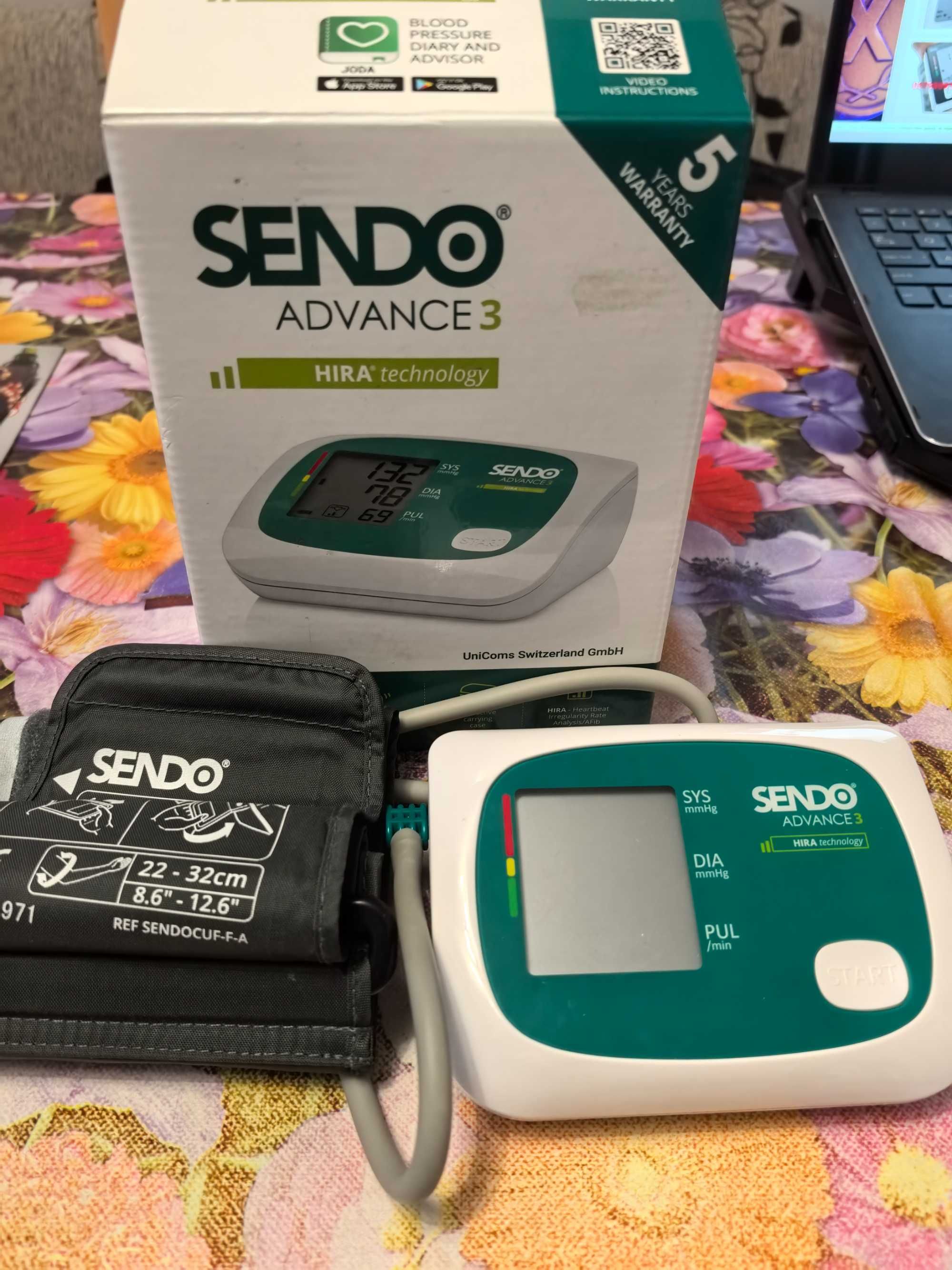 Апарат за кръвно наляган Sendo Advance 3