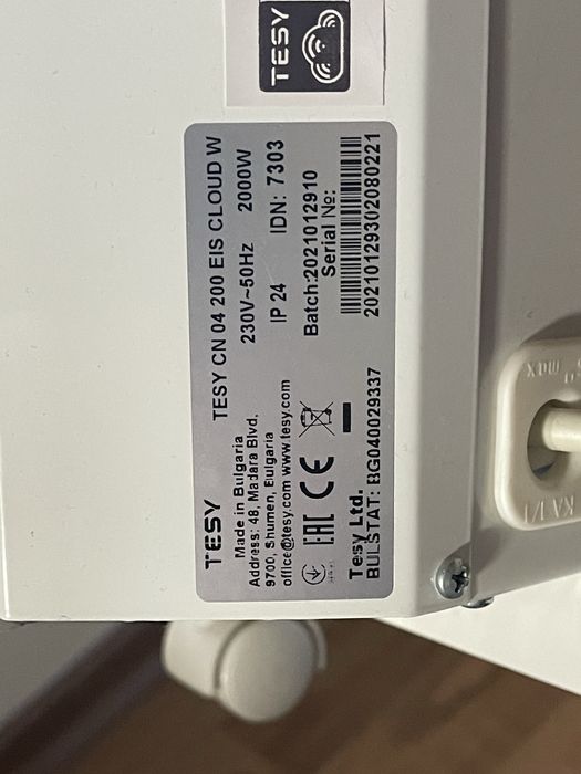 Tesy WiFi конвектор eco