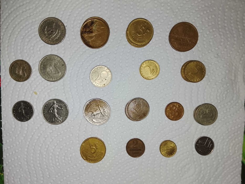 Monede vechi românești și straine