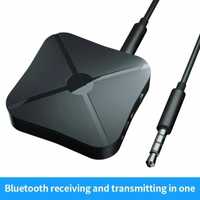 Receptor Audio Bluetooth 5.0 cu baterie integrata și cabluri rca aux