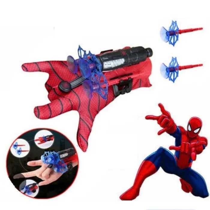 Ръкавица на Спайдърмен с изстрелвачка и стрели тип паяжина Spider man