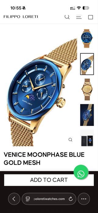 Filipo loreti moonphase gold