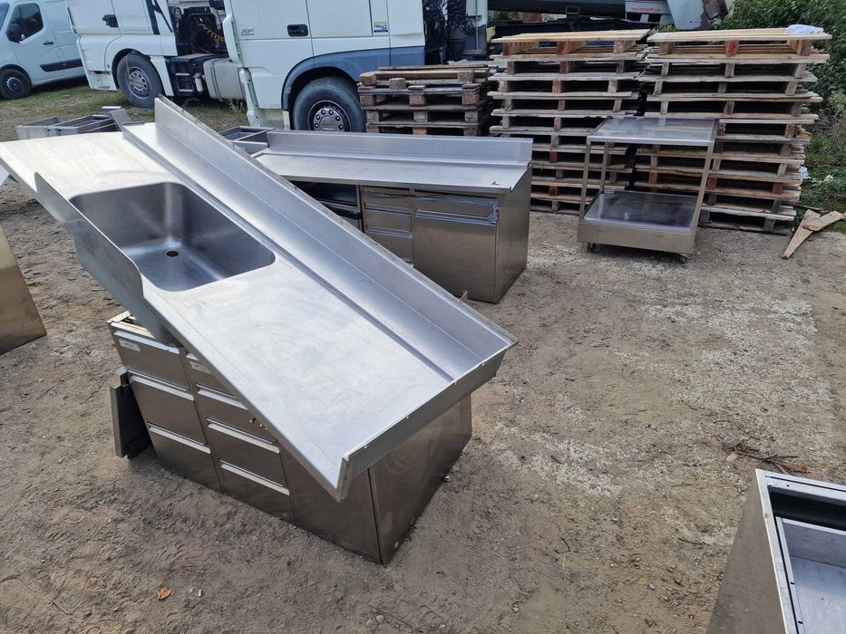 Masa din inox ,ghiuveta inox