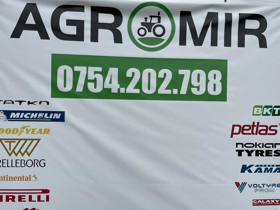 bkt cauciucuri noi 12.4-28 tractor spate 8PR livrare tractor SAME