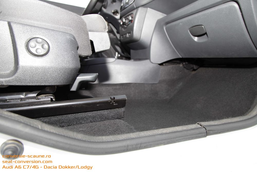 Sistem adaptare scaune de Audi A6 C7 / 4G pe Lodgy Dokker