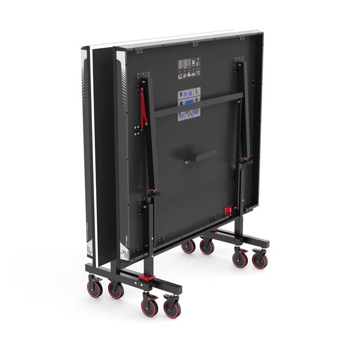 Masa pentru tenis de masa interior compacta ITTF, TTT 930 Negru