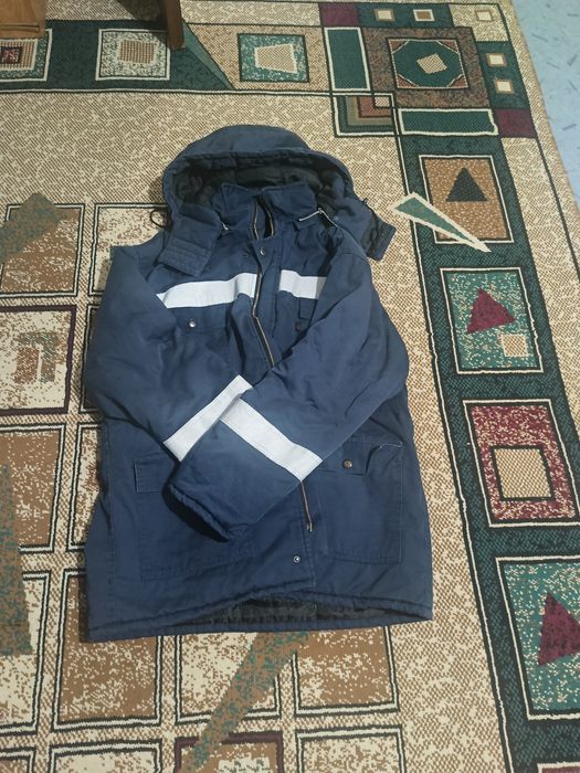 Зимний бушлат рабочий б/у