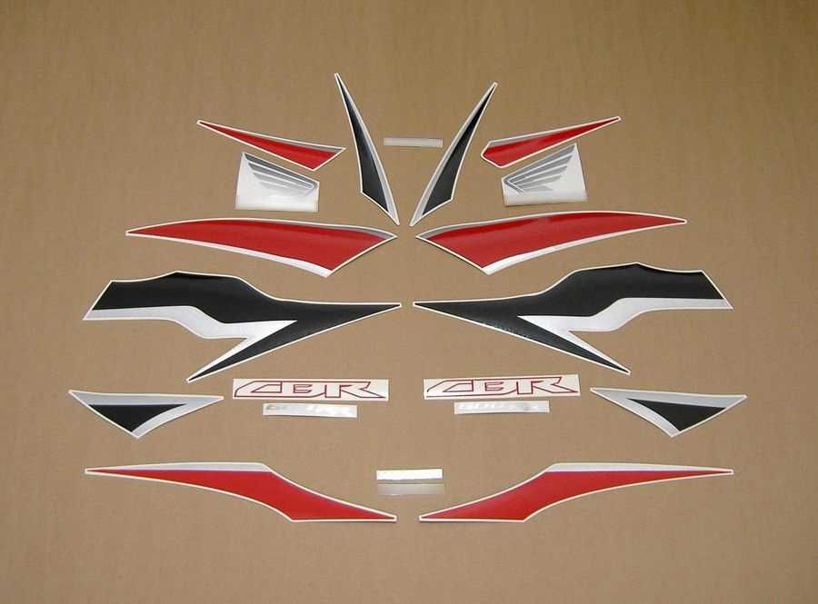 Стикери Honda CBR 600RR 2010г.-2012г. хонда цбр 600 rr рр лепенки