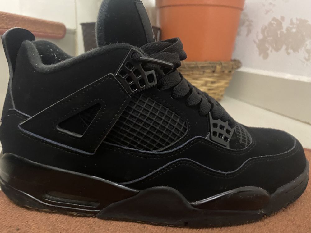 Jordan 4 black cat pandabuy batch GX (cea mai buna calitate)