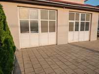 Usa garaj din profil aluminiu  270x270 cm 2200 lei ambele usi