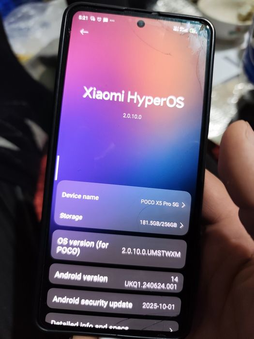 Poco x 5 pro 8/256gb