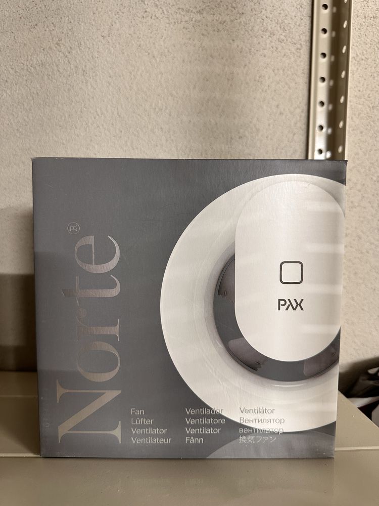 Вентилатор PAX Norte бял, безшумен