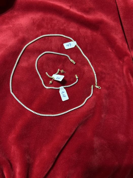 Colier,bratara si cercei