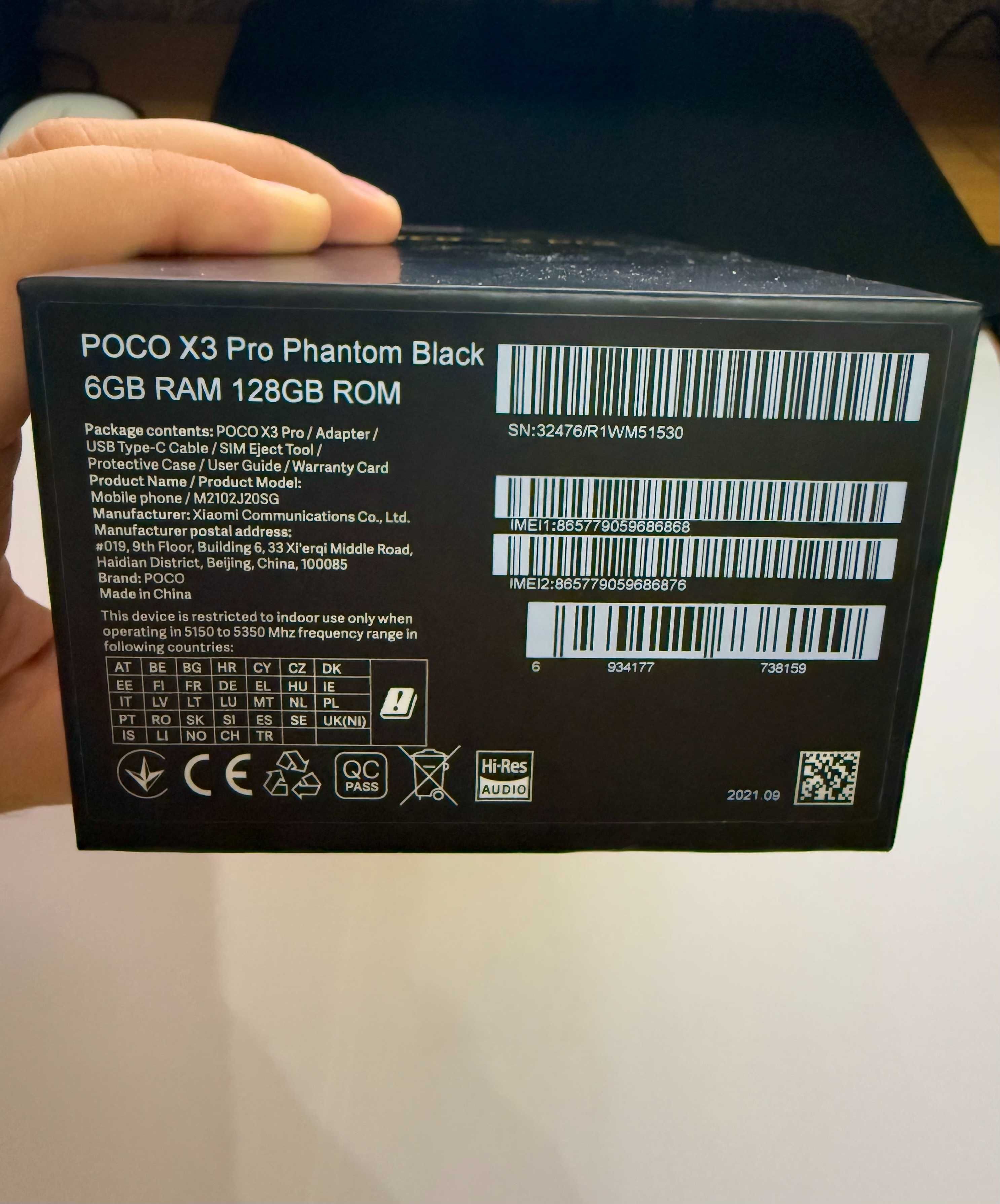 Срочно продам! Есть торг | POCO X3 Pro 6/128