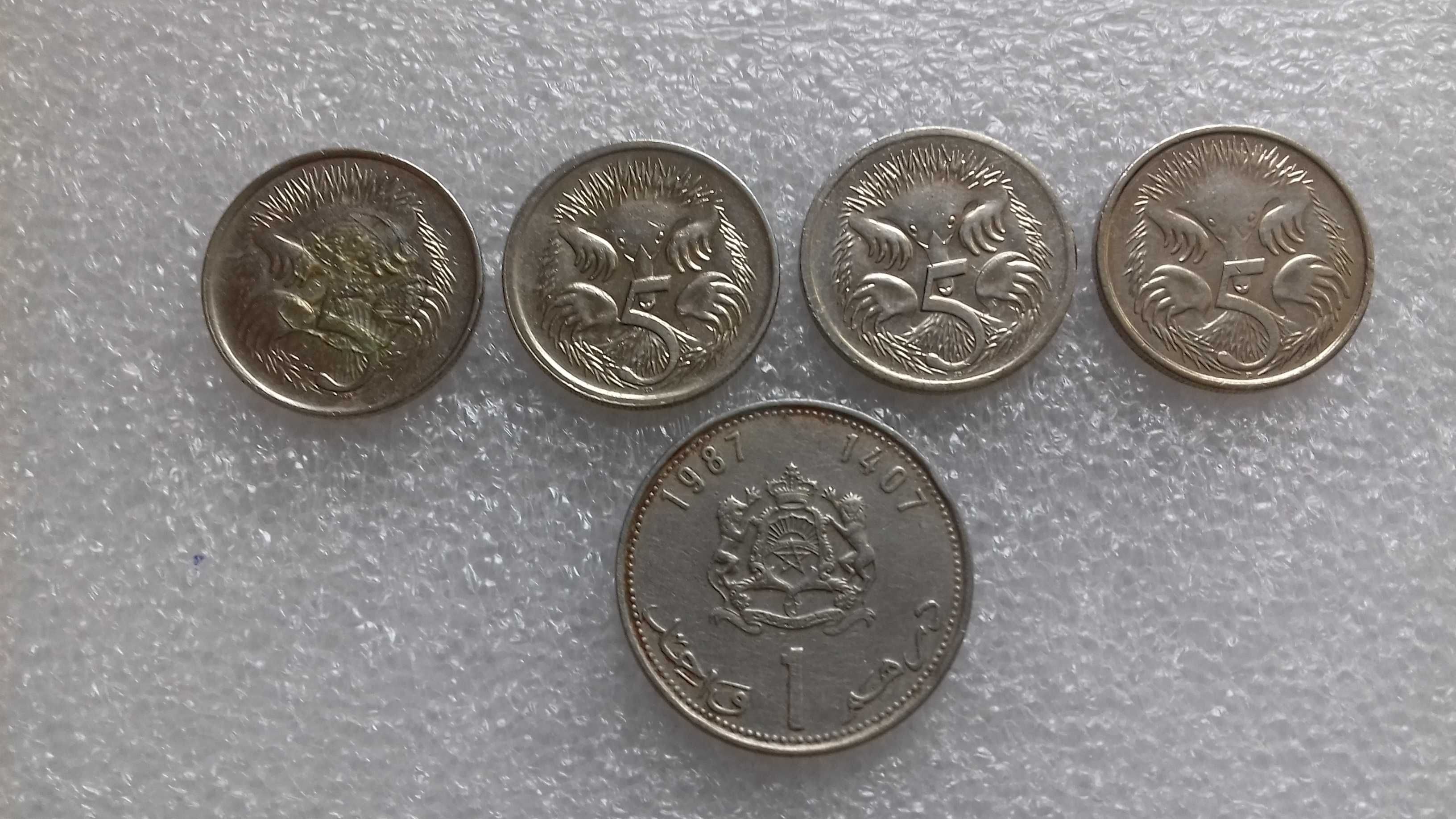 Monede de Bronz  Suedia 2002-2008, Monede Straine 1954-2002