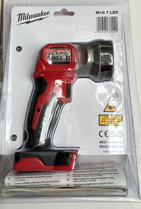 LED фенерчета Milwaukee m18 TLED