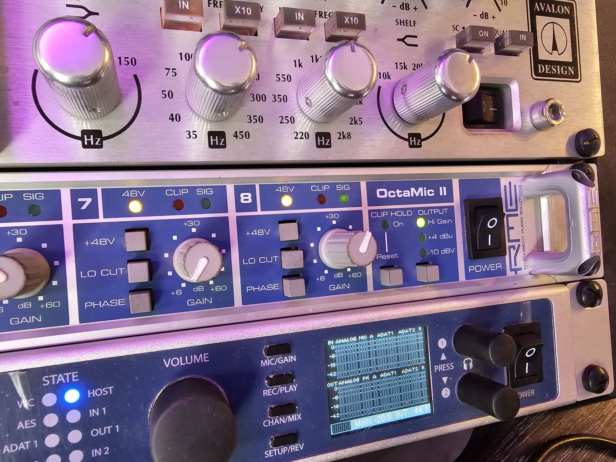 Octamic Ii RME preamplificator