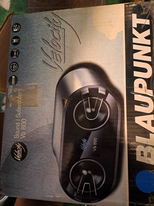 Pachet subwoofer BLAUPUNKT 800WRMS/COLECTIE !