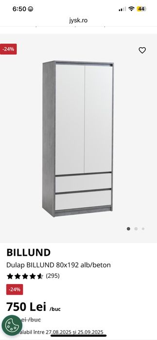 Dulap modern cu 2 usi