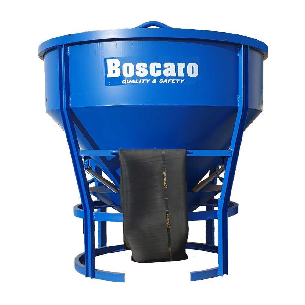 Bena Boscaro cu descarcare centrala, bena 500 litri