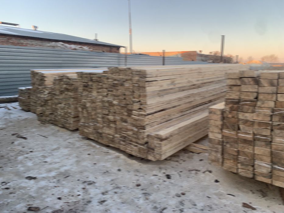 Доска брус необрезная