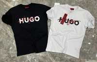 Мъжка тениска HUGO /черна/