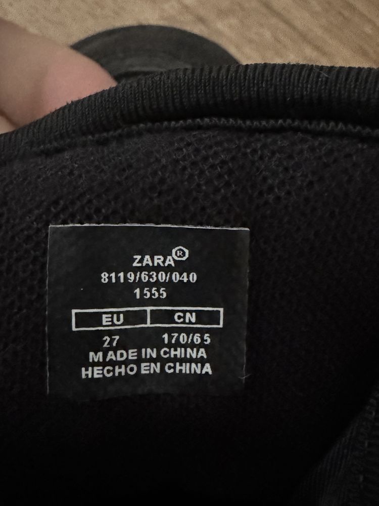 Zara детски боти в черен цвят (27номер)