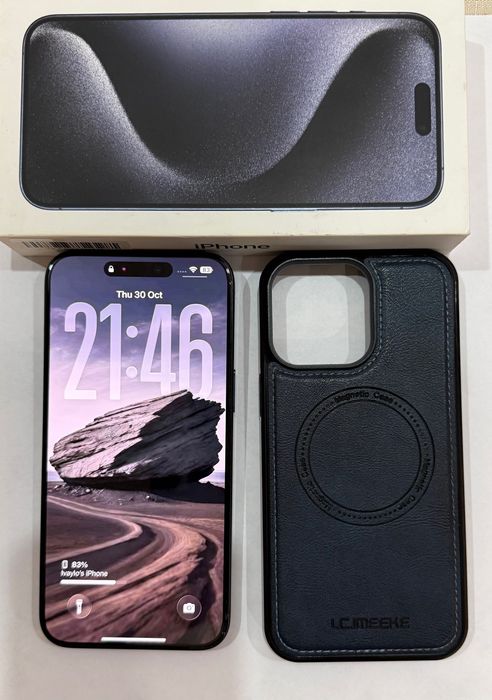 iPhone 15 Pro Max Blue Titanium 256GB