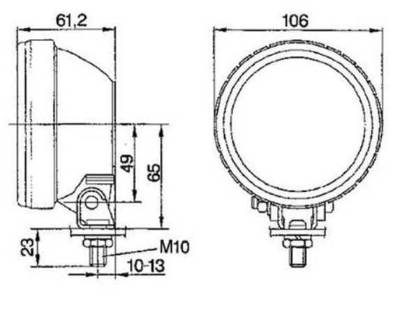 Bosch compact 100 фарове за мъгла