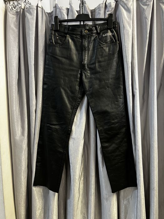 Pantaloni moto piele mar 50