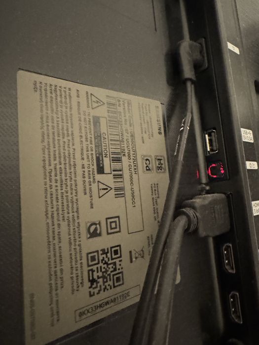 Televizor impecabil Samsung 126cm 4k 50CU7172