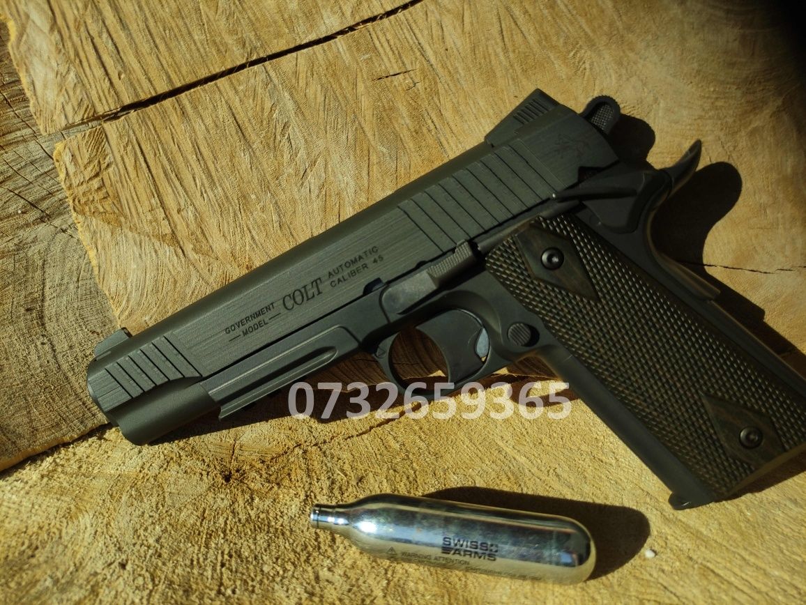 Reducere COLT 1911 FullMetal CO2 pustol airsoft ORIGINAL