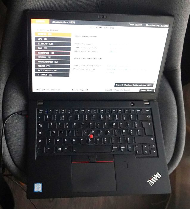 Lenovo Thinkpad T480S i5 8350U 16gb Slim Baterie 7 ore Diagnoza