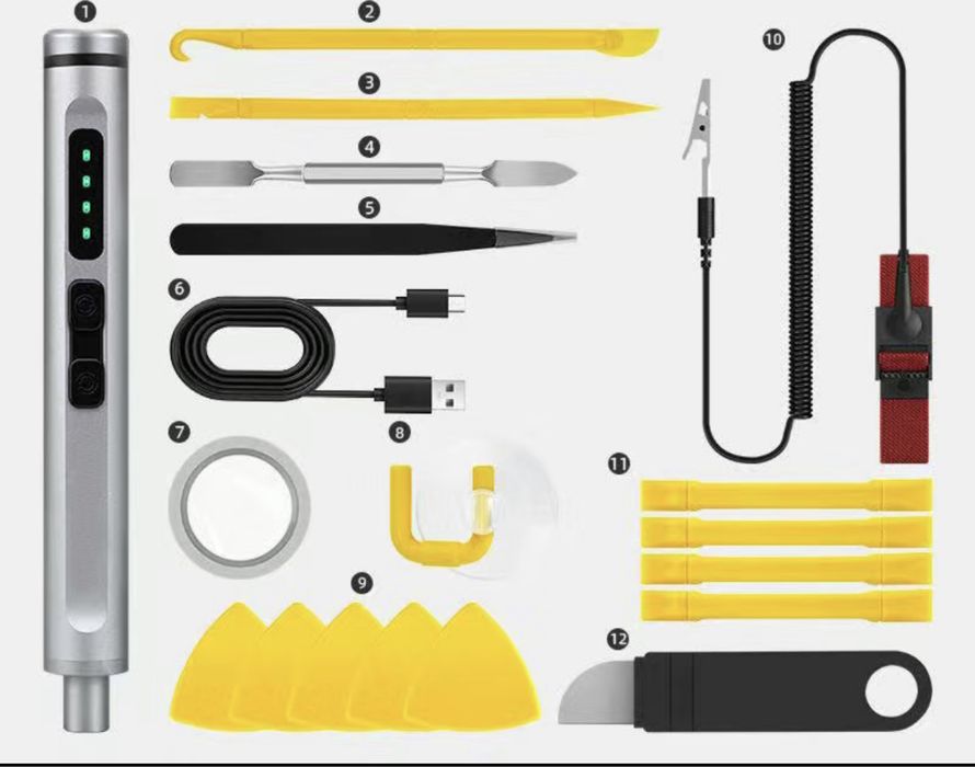 Аккумулярная отвертка для точных работ Набор отверток