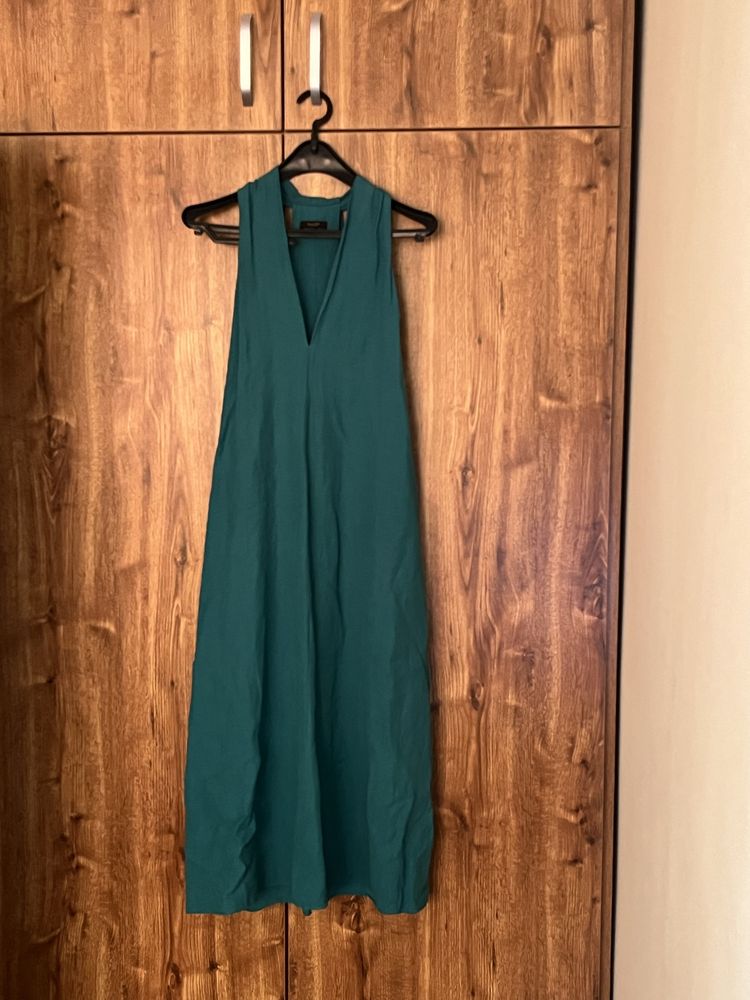 Ленена рокля Massimo Dutti