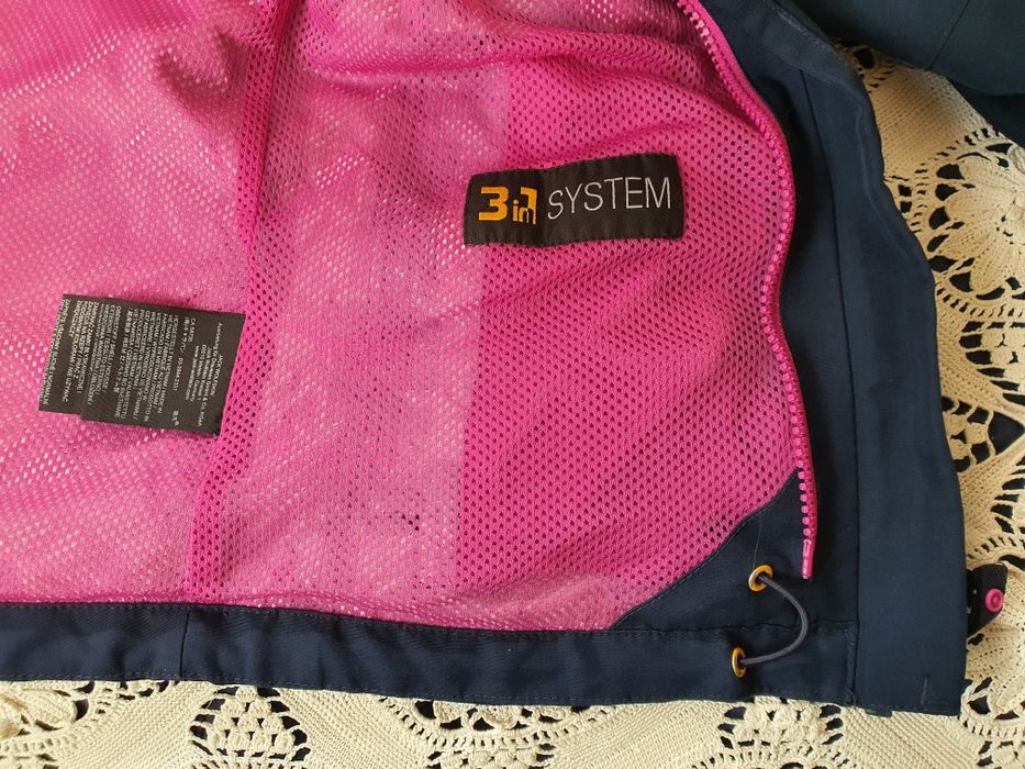 Jack Wolfskin 128 см. 3 в 1 с мембрана Texapore