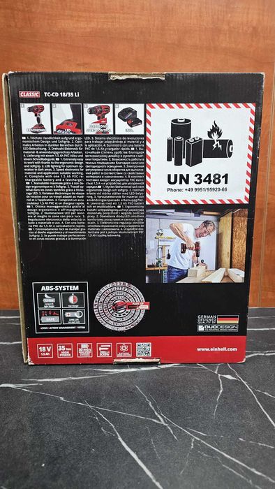 Einhell TC-CD 18/35 Li , 18 V
