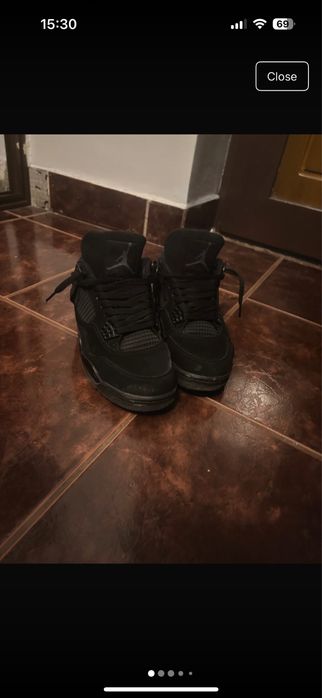 Jordan 4 black cat