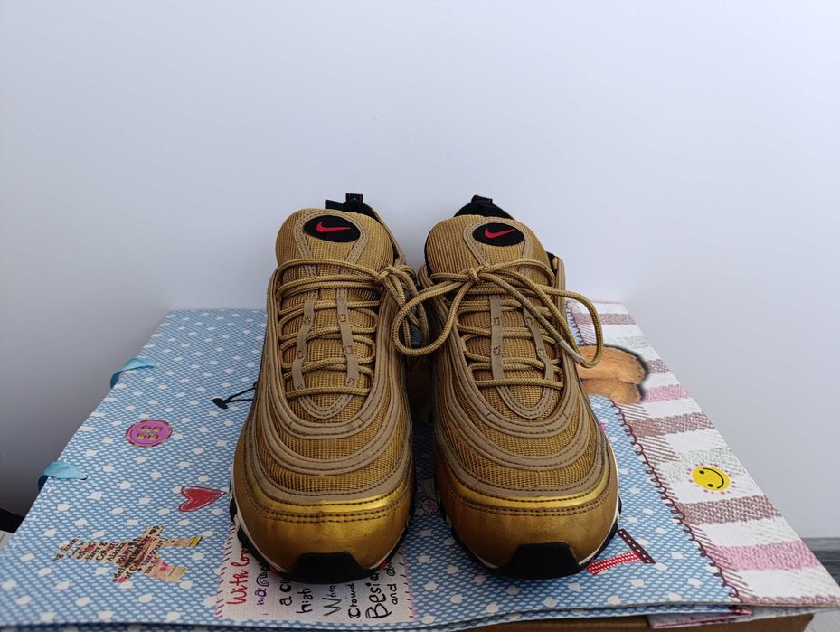 Nike Air Max 97 OG "Gold Bullet"оригинални маратонки 45 номер