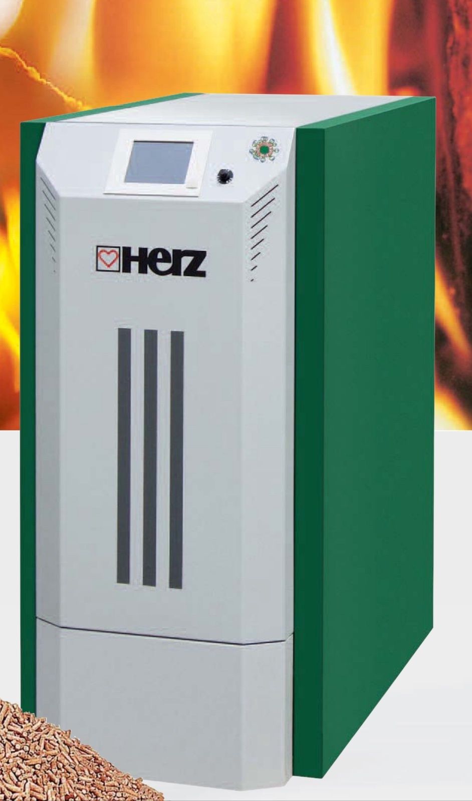 Котел за пелети Herz 45 KW