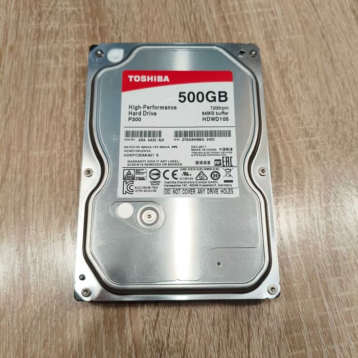 Жесткий диск 500 Gb